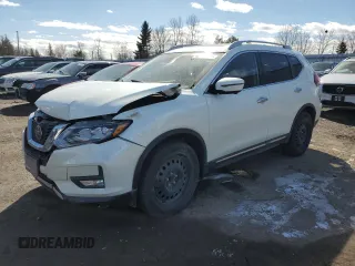 2020 Nissan Rogue SL with VIN 5N1AT2MV5LC703234, listed as a Copart auction lot 48253335 with 51,321 mi miles and Salvage Title. Bid and sale history available at carsss.com. Image 1.