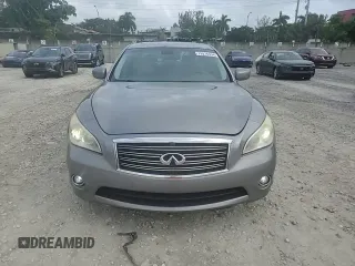 2013 Infiniti M37 with VIN JN1BY1AR1DM601438, listed as a Copart auction lot 79916434 with 212,229 mi miles and Salvage Title. Bid and sale history available at carsss.com. Image 14.