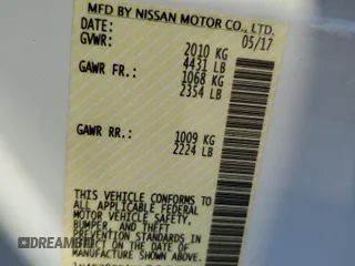 2017 Nissan LEAF S with VIN 1N4BZ0CP4HC309624, listed as a Copart auction lot 87456294 with 46,668 mi miles and Clean Title. Bid and sale history available at carsss.com. Image 12.