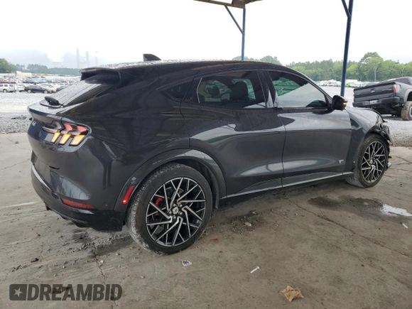 2021 Ford Mustang Mach-E GT with VIN 3FMTK4SEXMME01710, listed as a Copart auction lot 59741385 with 53,370 mi miles and Salvage title. Bid and sale history available at DreamBid. Image 3.