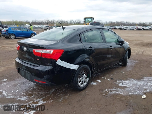 2013 Kia Rio LX z VIN KNADM4A39D6210988, wystawiony jako IAAI lot #41875368 z przebiegiem 161 570 mil mil oraz . Historia ofert i sprzedaży dostępna na DreamBid. Obrazek 4.