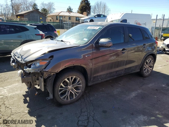 2017 Mitsubishi Outlander Sport ES 2.0 with VIN JA4AP3AU2HZ008539, listed as a Copart auction lot 46605875 with 129,361 mi miles and Salvage Title. Bid and sale history available at carsss.com. Image 1.