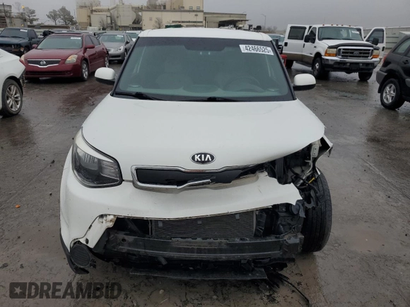 2016 Kia Soul with VIN KNDJN2A26G7308051, listed as a Copart auction lot 42466525 with 62,337 mi miles and Salvage Title. Bid and sale history available at carsss.com. Image 5.