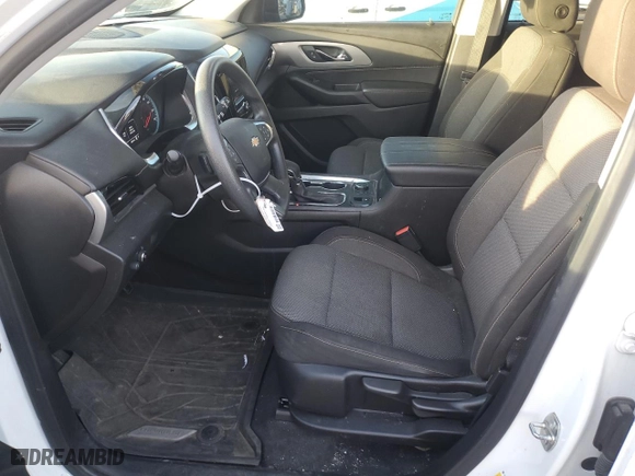 2021 Chevrolet Traverse LS with VIN 1GNERFKWXMJ116023, listed as a Copart auction lot 89206575 with 64,344 mi miles and Salvage Title. Bid and sale history available at carsss.com. Image 7.