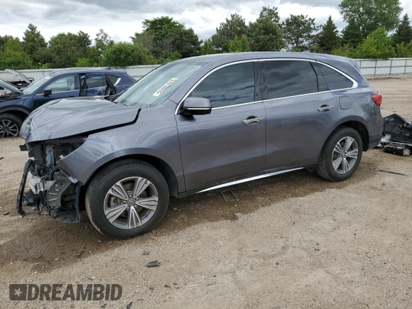 2020 Acura MDX с VIN 5J8YD4H38LL005822, выставлен на аукционе Copart как лот 57610055 с пробегом 56 433 миль миль и Списание • Salvage title. История ставок и продаж доступна на DreamBid. Изображение 1.
