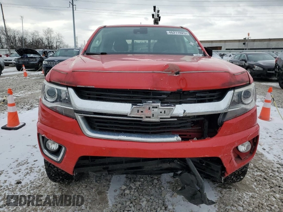 2017 Chevrolet Colorado 4WD LT with VIN 1GCPTCE1XH1223094, listed as a Copart auction lot 46211925 with 117,314 mi miles and Salvage title. Bid and sale history available at DreamBid. Image 5.