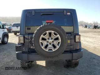 2013 Jeep Wrangler Unlimited Rubicon with VIN 1C4BJWFG5DL594280, listed as a Copart auction lot 46021265 with 117,102 mi miles and Salvage Title. Bid and sale history available at carsss.com. Image 6.