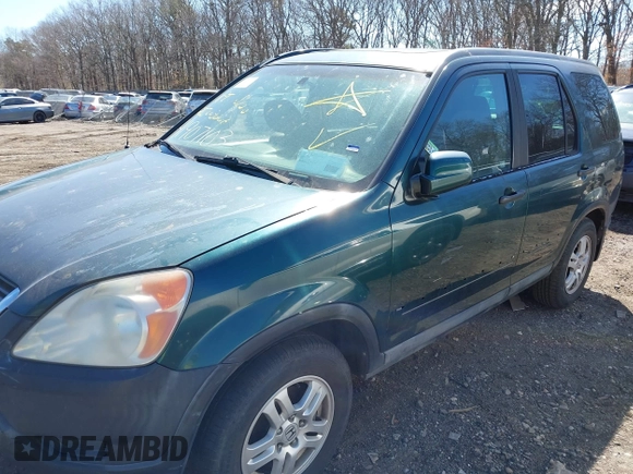 2003 Honda CR-V EX with VIN SHSRD78863U126800, listed as a IAAI auction lot 41907103 with Not Provided miles and . Bid and sale history available at carsss.com. Image 6.