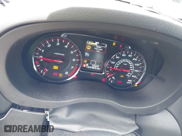 2020 Subaru WRX with VIN JF1VA1A67L9816091, listed as a IAAI auction lot 42255210 with 122,363 mi miles and . Bid and sale history available at DreamBid. Image 7.