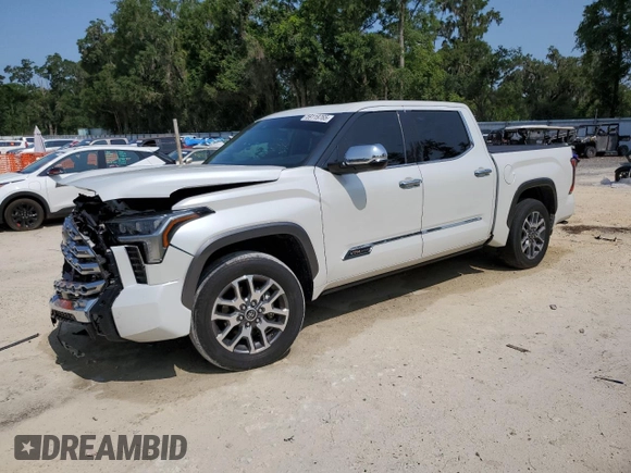 2022 Toyota Tundra 1794 Edition with VIN 5TFMA5DB8NX045273, listed as a Copart auction lot 59119765 with 37,454 mi miles and Non repairable. Bid and sale history available at DreamBid. Image 1.