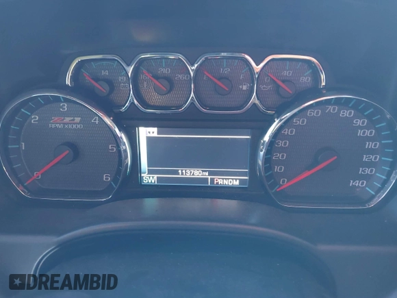 2016 Chevrolet Silverado 1500 LTZ with VIN 3GCUKSEJ4GG277118, listed as a IAAI auction lot 41624065 with 113,780 mi miles. Bid and sale history available at carsss.com. Image 7.