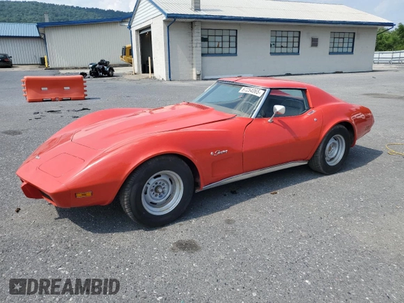 1975 Chevrolet Corvette with VIN 1Z37J5S433144, listed as a Copart auction lot 67254065 with 57,154 mi miles and Clean title. Bid and sale history available at DreamBid. Image 1.