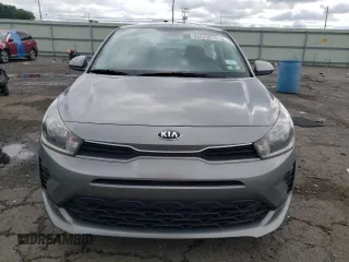 2021 Kia Rio S with VIN 3KPA24AD2ME401151, listed as a Copart auction lot 63223013 with 42,779 mi miles and Salvage Title. Bid and sale history available at DreamBid. Image 5.