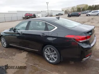 2019 Genesis G80 3.8L with VIN KMHGN4JE3KU286631, listed as a IAAI auction lot 41796968 with 25,230 mi miles and . Bid and sale history available at DreamBid. Image 14.