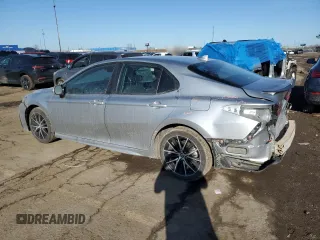 2022 Toyota Camry SE with VIN 4T1G11AK2NU685583, listed as a Copart auction lot 46940855 with 73,144 mi miles and Salvage Title. Bid and sale history available at carsss.com. Image 2.