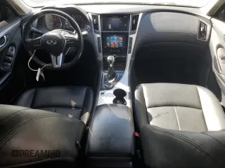 2020 Infiniti Q50 3.0t SPORT with VIN JN1EV7AP4LM201959, listed as a Copart auction lot 49107065 with 92,323 mi miles and Salvage Title. Bid and sale history available at carsss.com. Image 8.