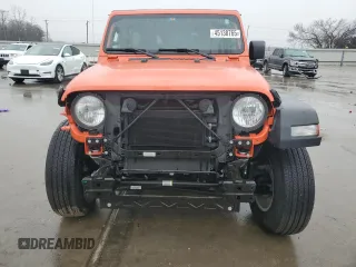 2023 Jeep Wrangler Sport Altitude with VIN 1C4HJXDG7PW675321, listed as a Copart auction lot 45138765 with 10,269 mi miles and Salvage Title. Bid and sale history available at DreamBid. Image 5.