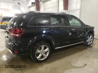 2017 Dodge Journey Crossroad Plus with VIN 3C4PDDGG9HT706315, listed as a Copart auction lot 58786765 with 34,677 mi miles and Salvage title. Bid and sale history available at DreamBid. Image 3.