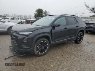2025 Chevrolet Equinox AWD RS z VIN 3GNAXTEG8SL143279, wystawiony jako Copart lot #83968244 z przebiegiem 2 518 mil mil oraz Szkoda całkowita • Salvage title. Historia ofert i sprzedaży dostępna na DreamBid. Obrazek 1.