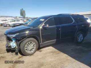 2023 Chevrolet Traverse LT Cloth z VIN 1GNERGKW7PJ272577, wystawiony jako Copart lot #57145305 z przebiegiem 7 190 mil mil oraz Szkoda całkowita • Salvage title. Historia ofert i sprzedaży dostępna na DreamBid. Obrazek 1.