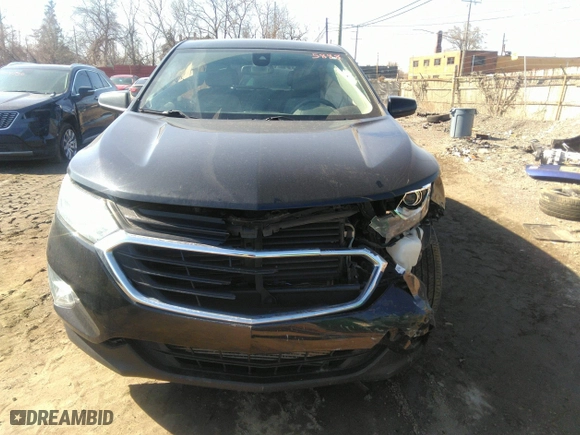 2019 Chevrolet Equinox LT with VIN 2GNAXTEV7K6165888, listed as a IAAI auction lot 41758180 with 119,954 mi miles. Bid and sale history available at carsss.com. Image 12.