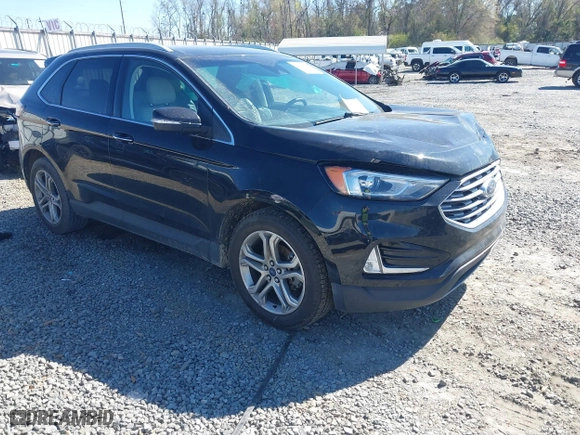 2019 Ford Edge Titanium with VIN 2FMPK3K99KBB53558, listed as a IAAI auction lot 41830328 with 95,480 mi miles. Bid and sale history available at carsss.com. Image 1.