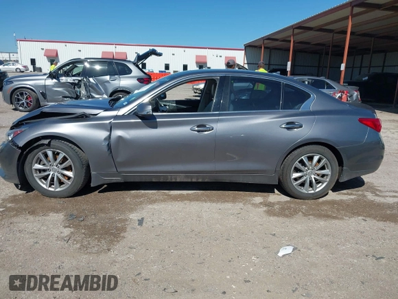 2015 Infiniti Q50 Premium z VIN JN1BV7AR9FM408386, wystawiony jako IAAI lot #42084887 z przebiegiem 122 527 mil mil oraz . Historia ofert i sprzedaży dostępna na DreamBid. Obrazek 15.