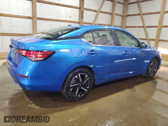 2024 Nissan Sentra SV z VIN 3N1AB8CV6RY339873, wystawiony jako Copart lot #60991515 z przebiegiem 32 790 mil mil oraz Czysty tytuł • Clean title. Historia ofert i sprzedaży dostępna na DreamBid. Obrazek 3.