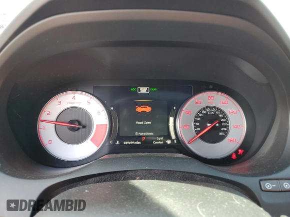2021 Acura RDX w/A-Spec Package with VIN 5J8TC2H60ML018030, listed as a Copart auction lot 50355625 with 49,699 mi miles and Salvage Title. Bid and sale history available at carsss.com. Image 9.