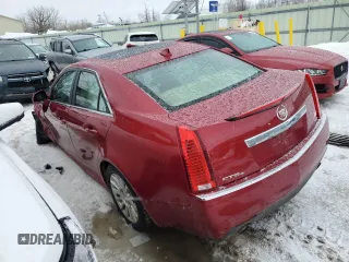 2012 Cadillac CTS with VIN 1G6DM5E3XC0145916, listed as a Copart auction lot 47287295 with 146,221 mi miles and Salvage Title. Bid and sale history available at DreamBid. Image 2.