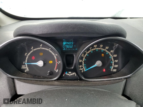 2018 Ford Fiesta SE with VIN 3FADP4EJ1JM145994, listed as a Copart auction lot 44342695 with 79,652 mi miles and Salvage Title. Bid and sale history available at DreamBid. Image 9.