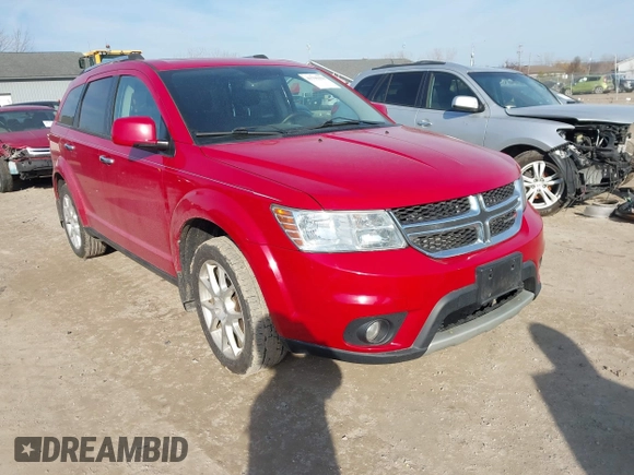 2012 Dodge Journey Crew with VIN 3C4PDCDG3CT353612, listed as a IAAI auction lot 41795358 with 103,759 mi miles and . Bid and sale history available at DreamBid. Image 1.