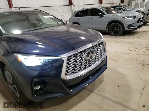 2024 Infiniti QX55 Essential with VIN 3PCAJ5KR9RF108982, listed as a Copart auction lot 47982205 with 8,285 mi miles and Salvage Title. Bid and sale history available at DreamBid. Image 14.
