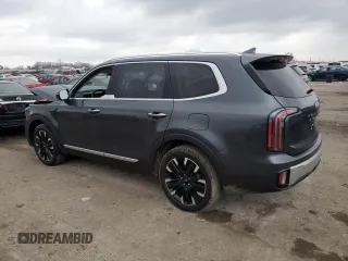 2023 Kia Telluride SX with VIN 5XYP54GC6PG380134, listed as a Copart auction lot 82046514 with 17,720 mi miles and Salvage title. Bid and sale history available at DreamBid. Image 2.