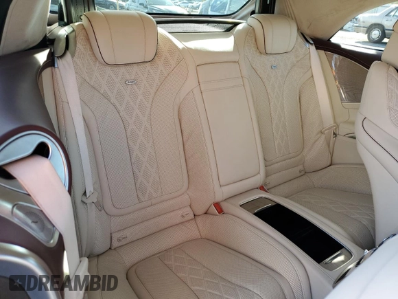 2019 Mercedes-Benz S-Class S 560 with VIN WDDXK8DB7KA038850, listed as a Copart auction lot 45124985 with 0 mi miles and Salvage Title. Bid and sale history available at carsss.com. Image 10.