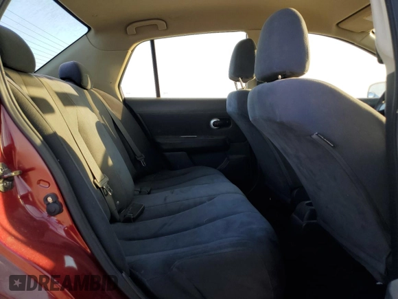 2009 Nissan Versa 1.8 S with VIN 3N1BC11E39L363606, listed as a Copart auction lot 65594774 with 110,191 mi miles and Salvage Title. Bid and sale history available at carsss.com. Image 10.