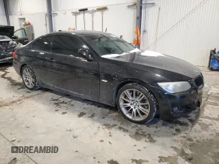 2011 BMW 3 Series 335i xDrive with VIN WBAKF9C55BE262280, listed as a Copart auction lot 45534915 with 98,207 mi miles and Salvage Title. Bid and sale history available at carsss.com. Image 4.