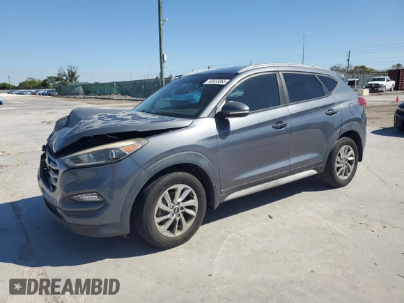 2018 Hyundai Tucson SEL Plus with VIN KM8J33A46JU714333, listed as a Copart auction lot 48523065 with 123,178 mi miles and Salvage Title. Bid and sale history available at carsss.com. Image 1.