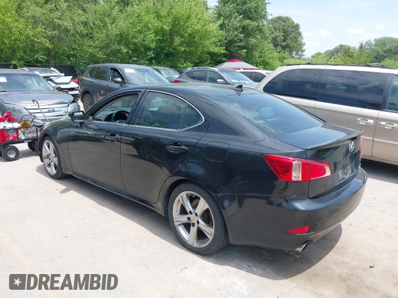 2011 Lexus IS 250 with VIN JTHBF5C25B5144973, listed as a IAAI auction lot 42722251 with 193,432 mi miles and . Bid and sale history available at DreamBid. Image 3.