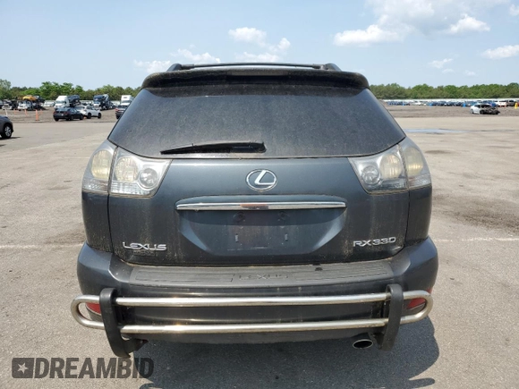 2006 Lexus RX 330 with VIN 2T2HA31U96C109201, listed as a Copart auction lot 59973175 with 151,992 mi miles and Clean title. Bid and sale history available at DreamBid. Image 6.