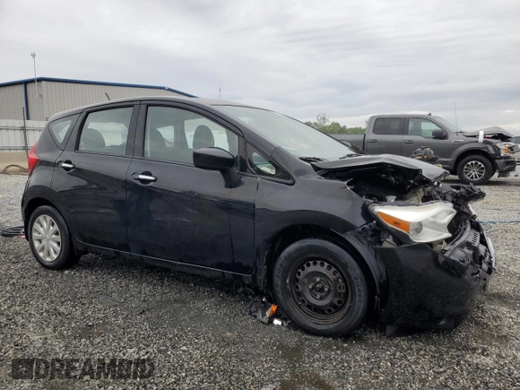 2016 Nissan Note S with VIN 3N1CE2CP5GL403815, listed as a Copart auction lot 55786765 with 122,895 mi miles and Salvage title. Bid and sale history available at DreamBid. Image 4.
