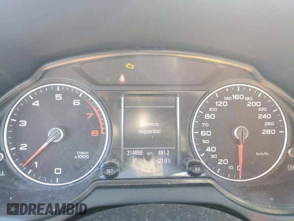 2013 Audi Q5 z VIN WA1MFCFP0DA021351, wystawiony jako Copart lot #52683865 z przebiegiem 214 698 mil mil oraz Szkoda całkowita • Salvage title. Historia ofert i sprzedaży dostępna na DreamBid. Obrazek 9.