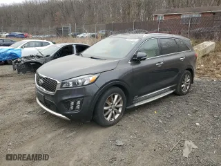 2017 Kia Sorento SX V6 with VIN 5XYPKDA56HG282936, listed as a Copart auction lot 44044305 with 110,569 mi miles and Salvage Title. Bid and sale history available at carsss.com. Image 1.