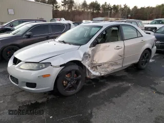 2007 Mazda 6 i Touring with VIN 1YVHP80C875M33306, listed as a Copart auction lot 85670844 with 181,641 mi miles and Salvage Title. Bid and sale history available at DreamBid. Image 1.