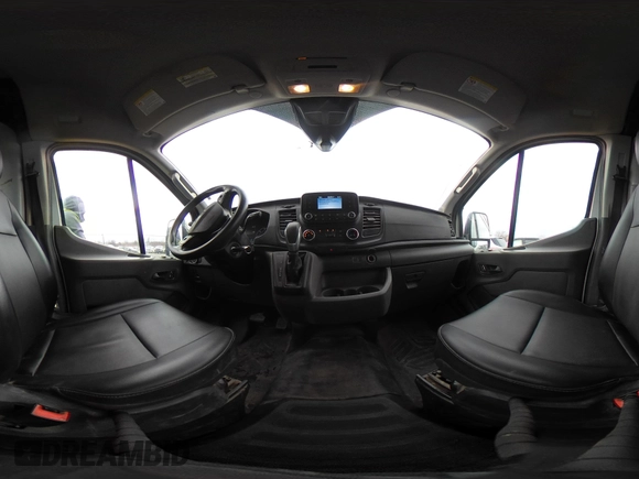2023 Ford Transit Cargo with VIN 1FTBR3U89PKA07396, listed as a IAAI auction lot 41878907 with 103,402 mi miles and . Bid and sale history available at DreamBid. Image 17.