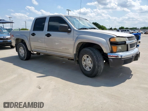2005 Chevrolet Colorado 1SE LS Z71 with VIN 1GCDS136958165569, listed as a Copart auction lot 56396545 with 224,132 mi miles and Clean title. Bid and sale history available at DreamBid. Image 4.