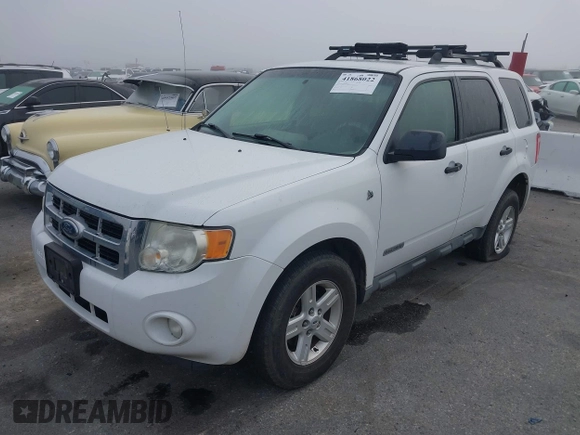 2008 Ford Escape Hybrid with VIN 1FMCU49H58KE45380, listed as a IAAI auction lot 41868022 with 175,610 mi miles and . Bid and sale history available at DreamBid. Image 2.