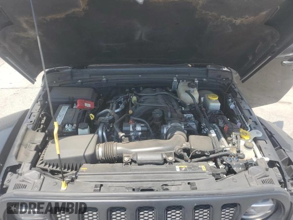 2022 Jeep Wrangler Unlimited Rubicon with VIN 1C4HJXFG1NW193437, listed as a Copart auction lot 57137365 with 56,732 mi miles and Salvage title. Bid and sale history available at DreamBid. Image 11.