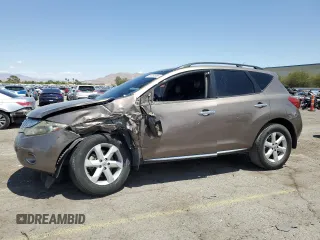 2009 Nissan Murano SL z VIN JN8AZ18U69W005872, wystawiony jako Copart lot #59354965 z przebiegiem 148 151 mil mil oraz Szkoda całkowita • Salvage title. Historia ofert i sprzedaży dostępna na DreamBid. Obrazek 1.