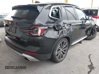 2024 BMW X3 sDrive30i with VIN WBX47DP01RN277348, listed as a IAAI auction lot 41730248 with 8,151 mi miles and . Bid and sale history available at DreamBid. Image 4.